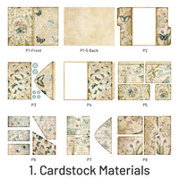 1. Cardstock Materials (8 pcs/pack)