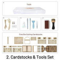 2. Cardstocks & Tools Set