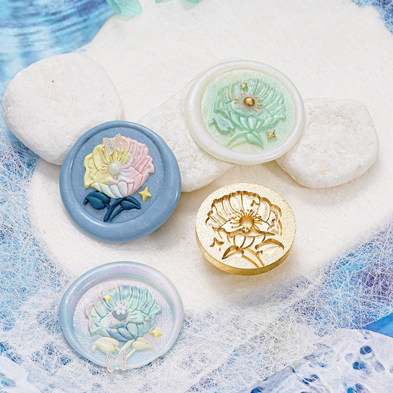 3D Relief Ocean Series Wax Seal Stamp b