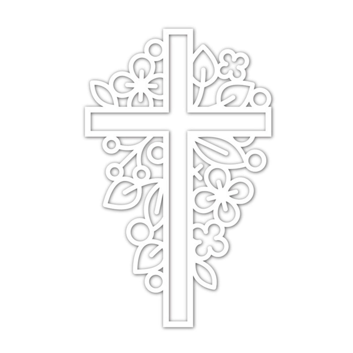 Easter Cross Wreath Carbon Steel Crafting Dies Scrapbooking Die-Cuts4