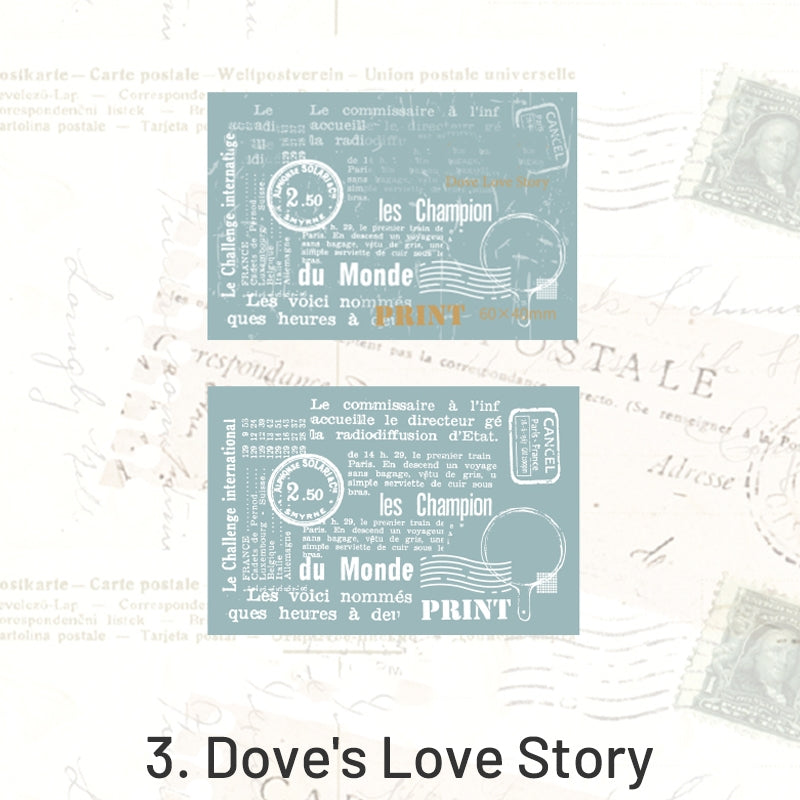 At the Riverside Artistic Postmark Wooden Rubber Stamp sku-3