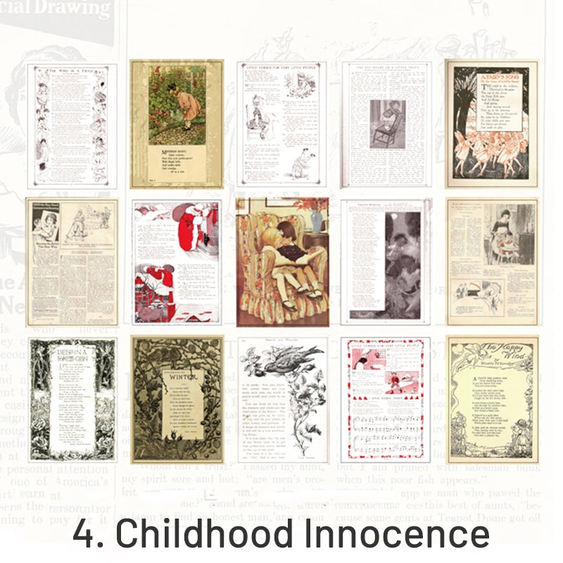 Book of Time Retro Memo Paper sku-4
