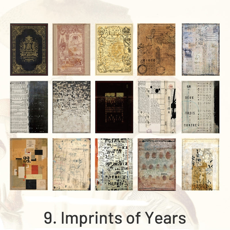 Book of Time Retro Memo Paper sku-9