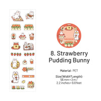 8. Strawberry Pudding Bunny