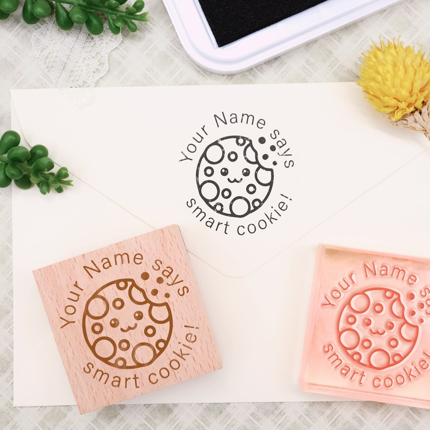 Children's Day Custom Cartoon Star Rubber Stamp-18 1
