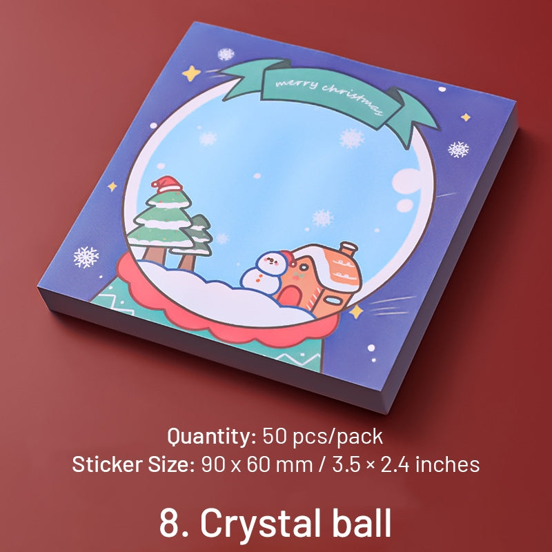 Christmas Cartoon Sticky Notes sku-8