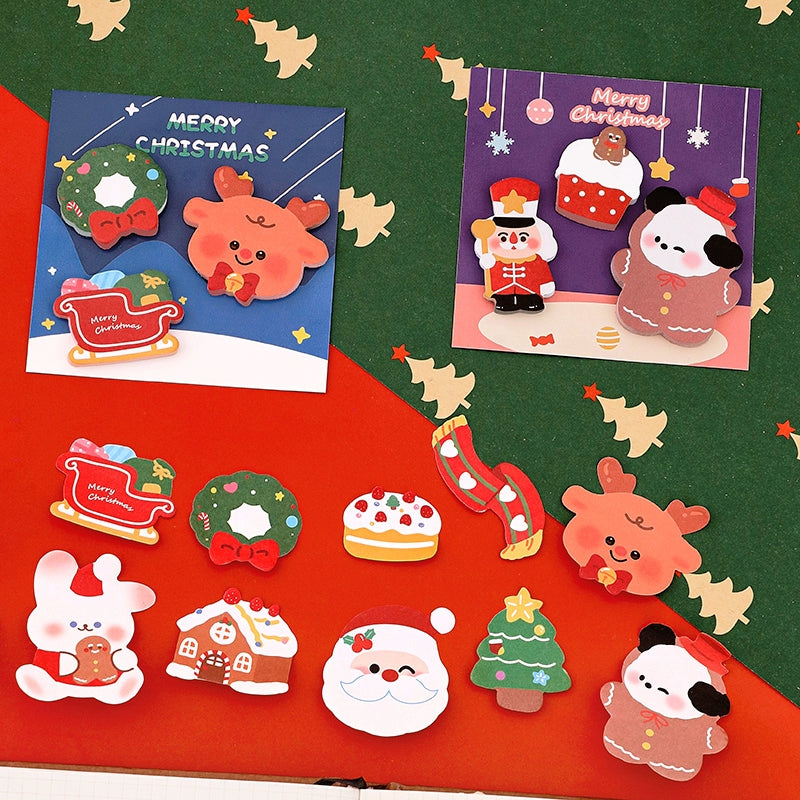 Christmas Die-Cut Sticky Note Set b-