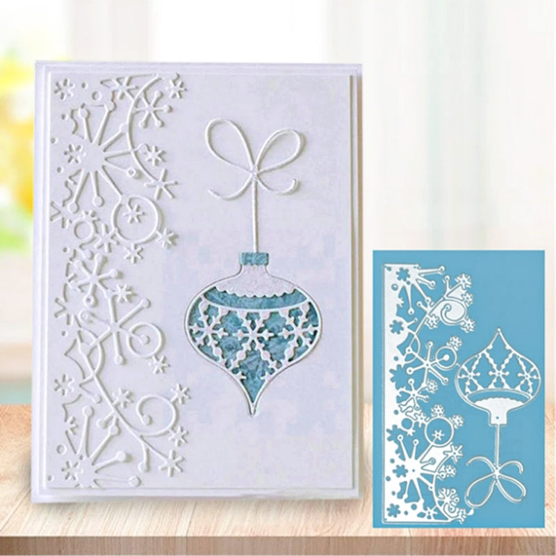 Christmas Snowflake Border Carbon Steel Crafting Dies b4