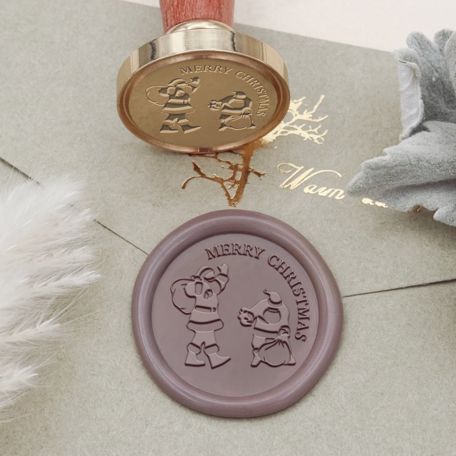 Christmas Wax Seal Stamp (27 Designs) 2