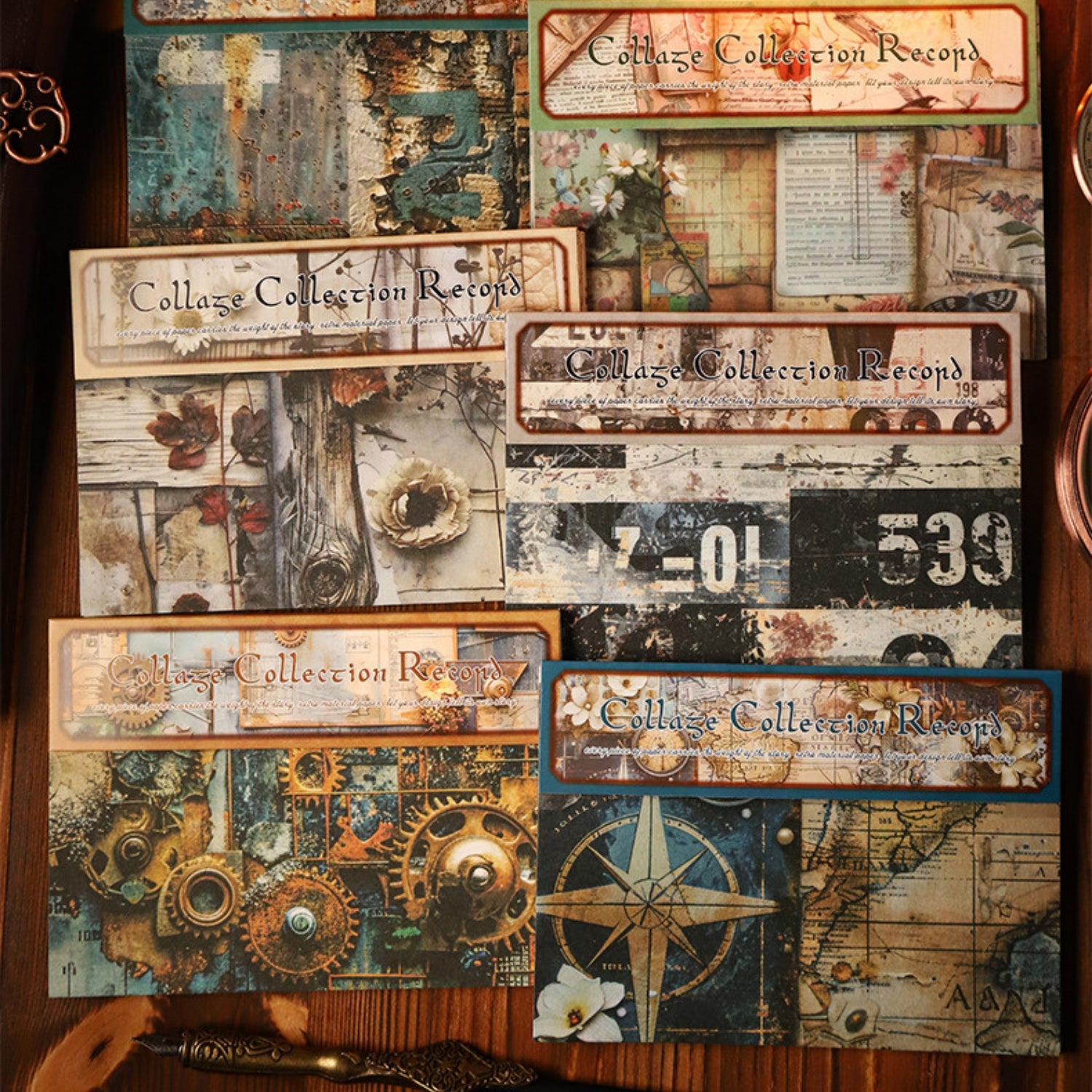 Collage Collection Series Retro 3D Lightweight Paper 15