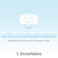 1. Copos de nieve
