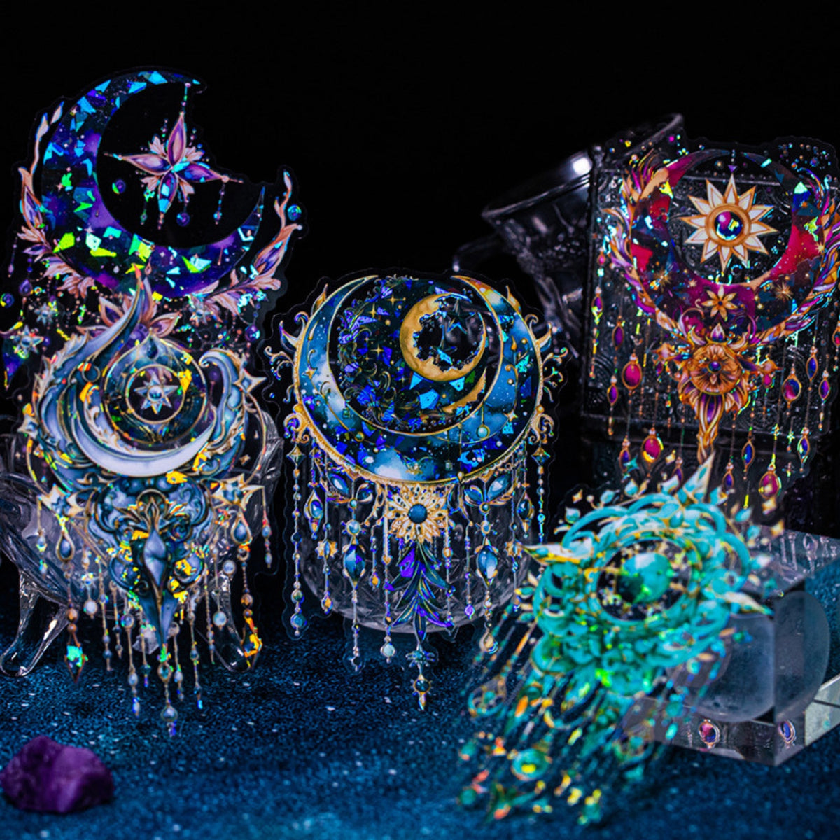 Dreamcatcher Galaxy Series Dreamy Gorgeous Shell Glossy Sticker 10