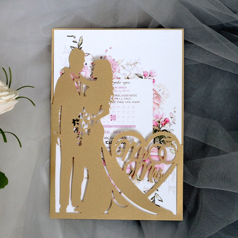 European Style Laser Hollow Greeting Card b4