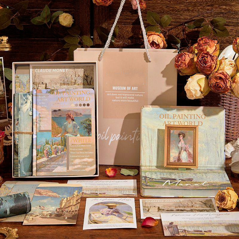 European Vintage Art Journal Gift Box Set b