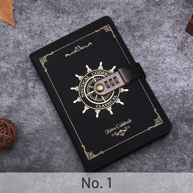 European Vintage Imitation Leather Notebook sku-1