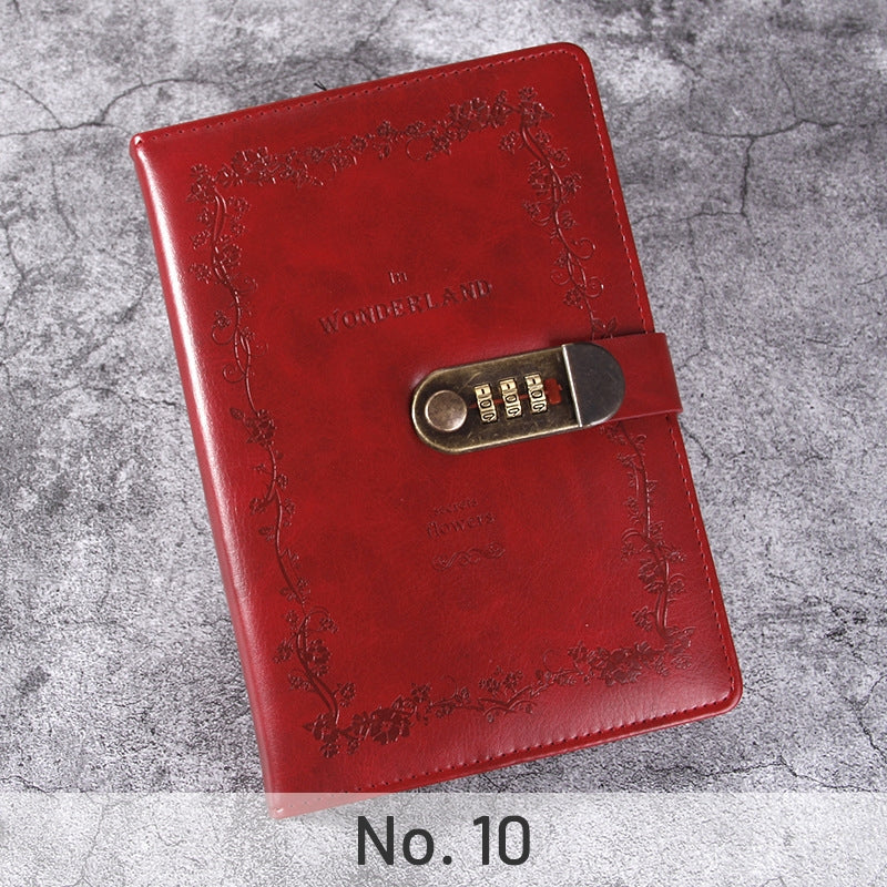 European Vintage Imitation Leather Notebook sku-10