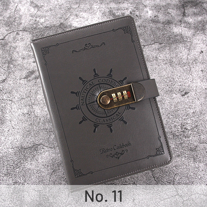 European Vintage Imitation Leather Notebook sku-11