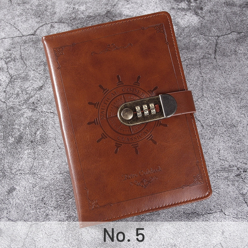 European Vintage Imitation Leather Notebook sku-5