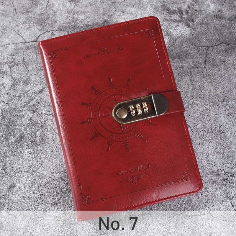European Vintage Imitation Leather Notebook sku-7