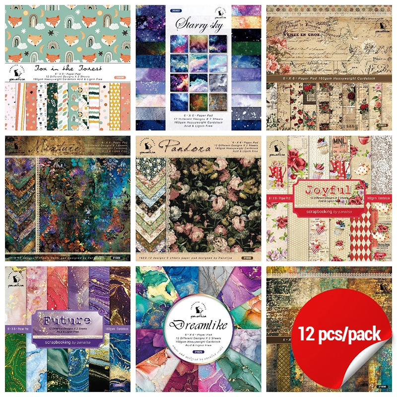 Fantasy World DIY Photo Album Scrapbook Paper a
