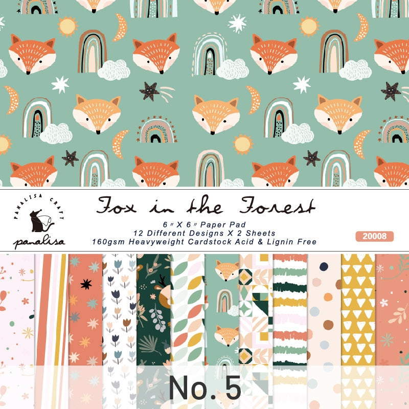Fantasy World DIY Photo Album Scrapbook Paper sku-5