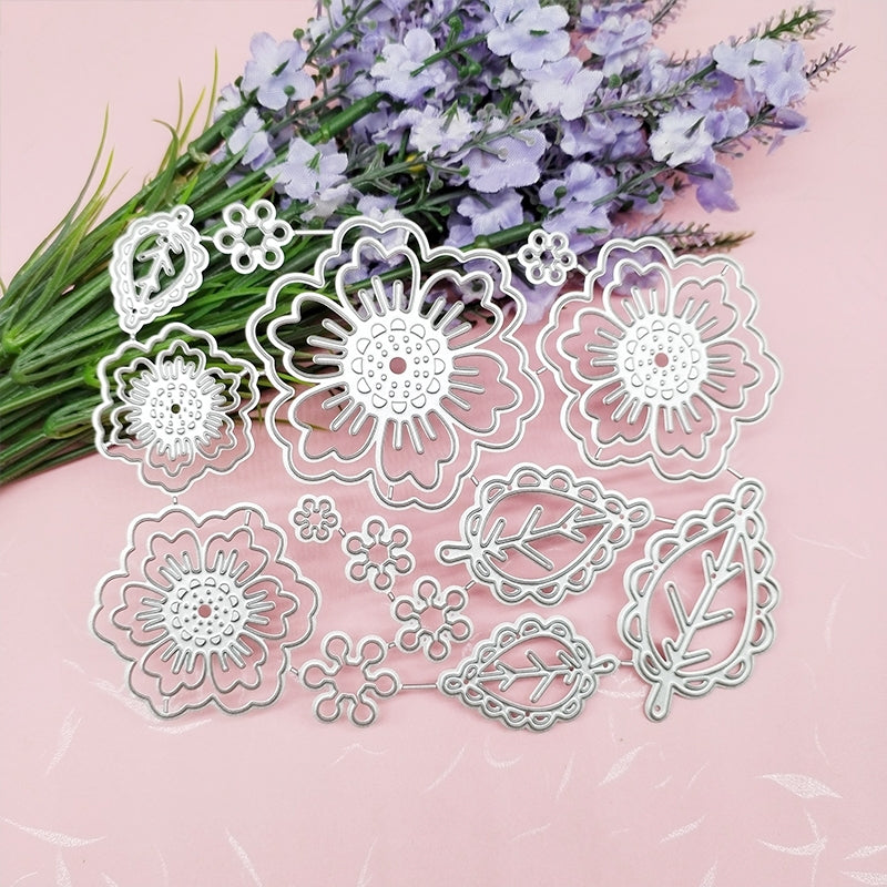 Flower and Leaf Carbon Steel Crafting Dies  b3