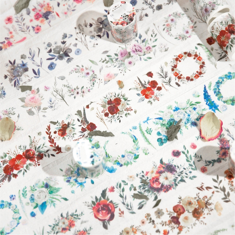 Flower Quotes Collection Plants Tape b1
