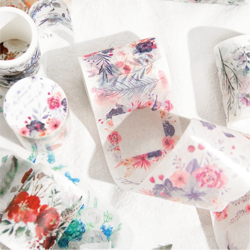 Flower Quotes Collection Plants Tape c2