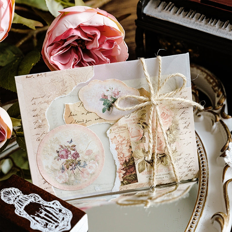 Flower Themed Label Stickers b2