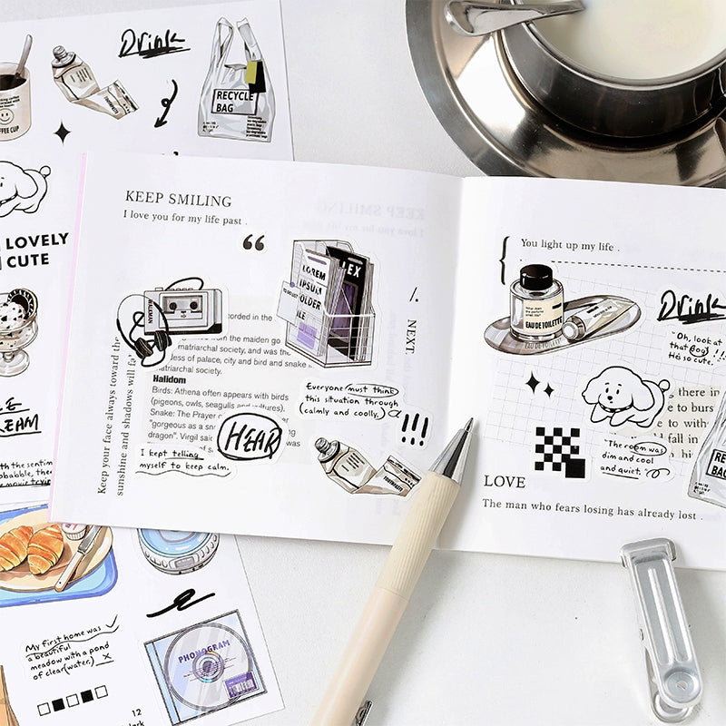 Food Stickers - Bread, Cookies, Biscuits, Cheese, Food, Drinks b2