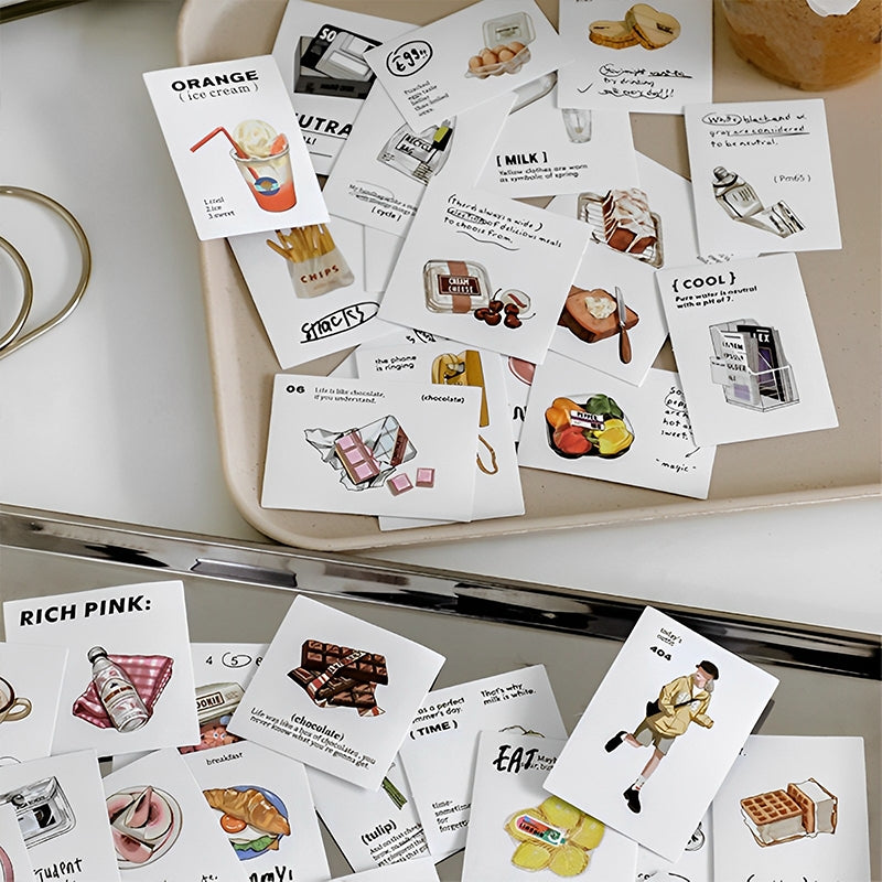 Food Stickers - Bread, Cookies, Biscuits, Cheese, Food, Drinks b3