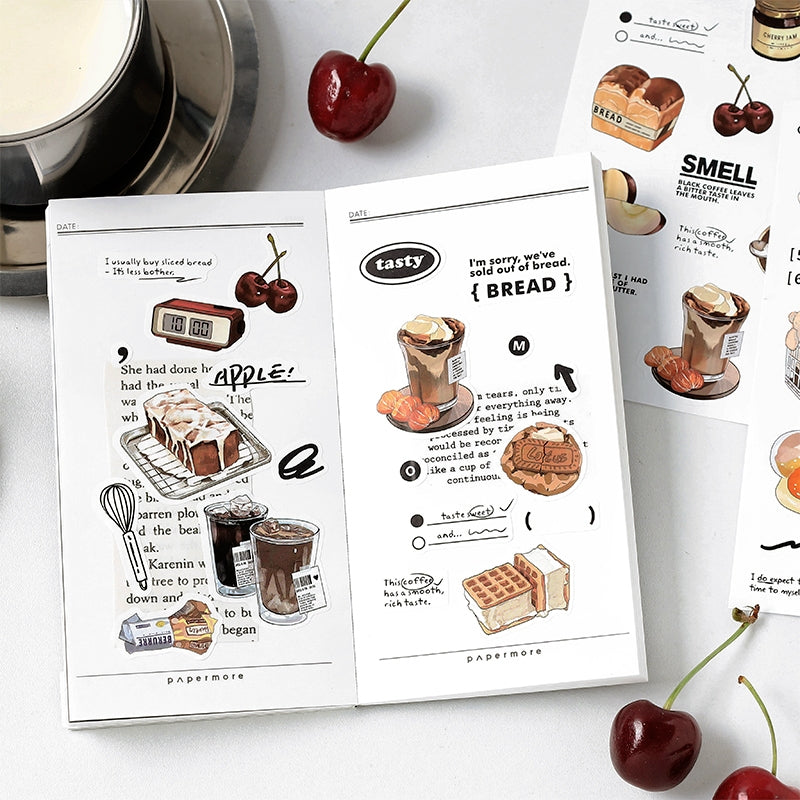 Food Stickers - Bread, Cookies, Biscuits, Cheese, Food, Drinks b4