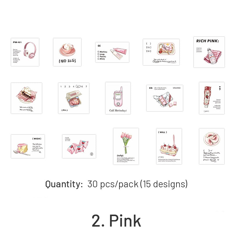 Food Stickers - Bread, Cookies, Biscuits, Cheese, Food, Drinks sku-2