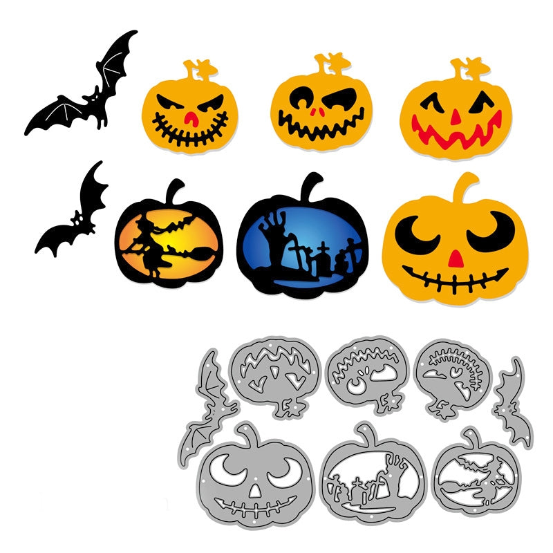 Halloween Pumpkin Carbon Steel Crafting Dies a