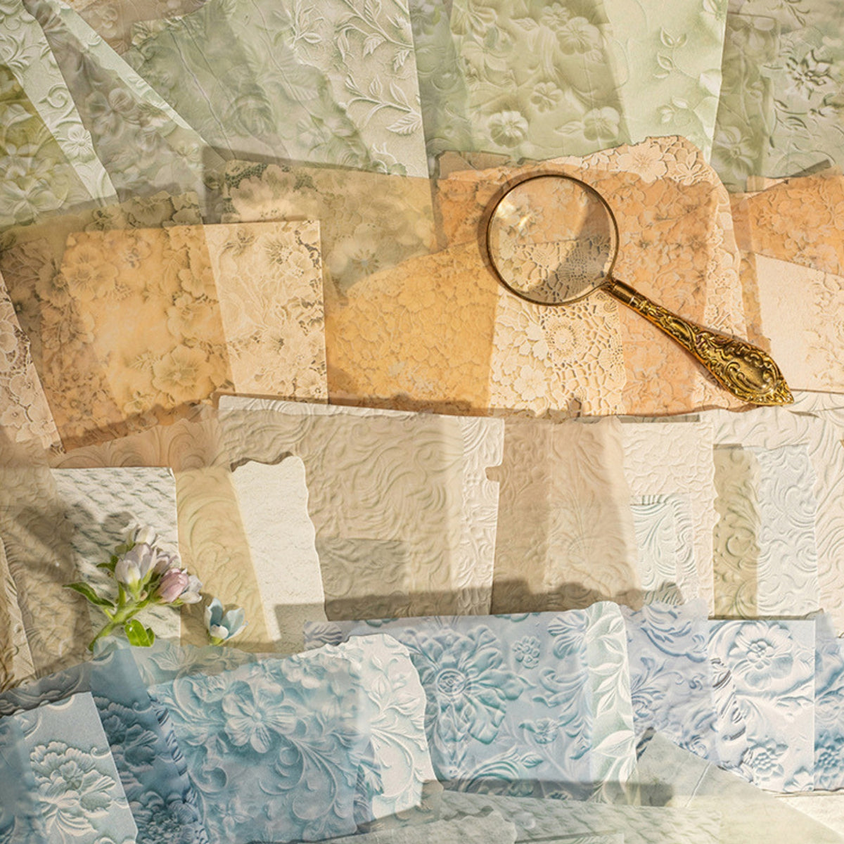 Handmade Paper Room Series Dual Material Paper 21