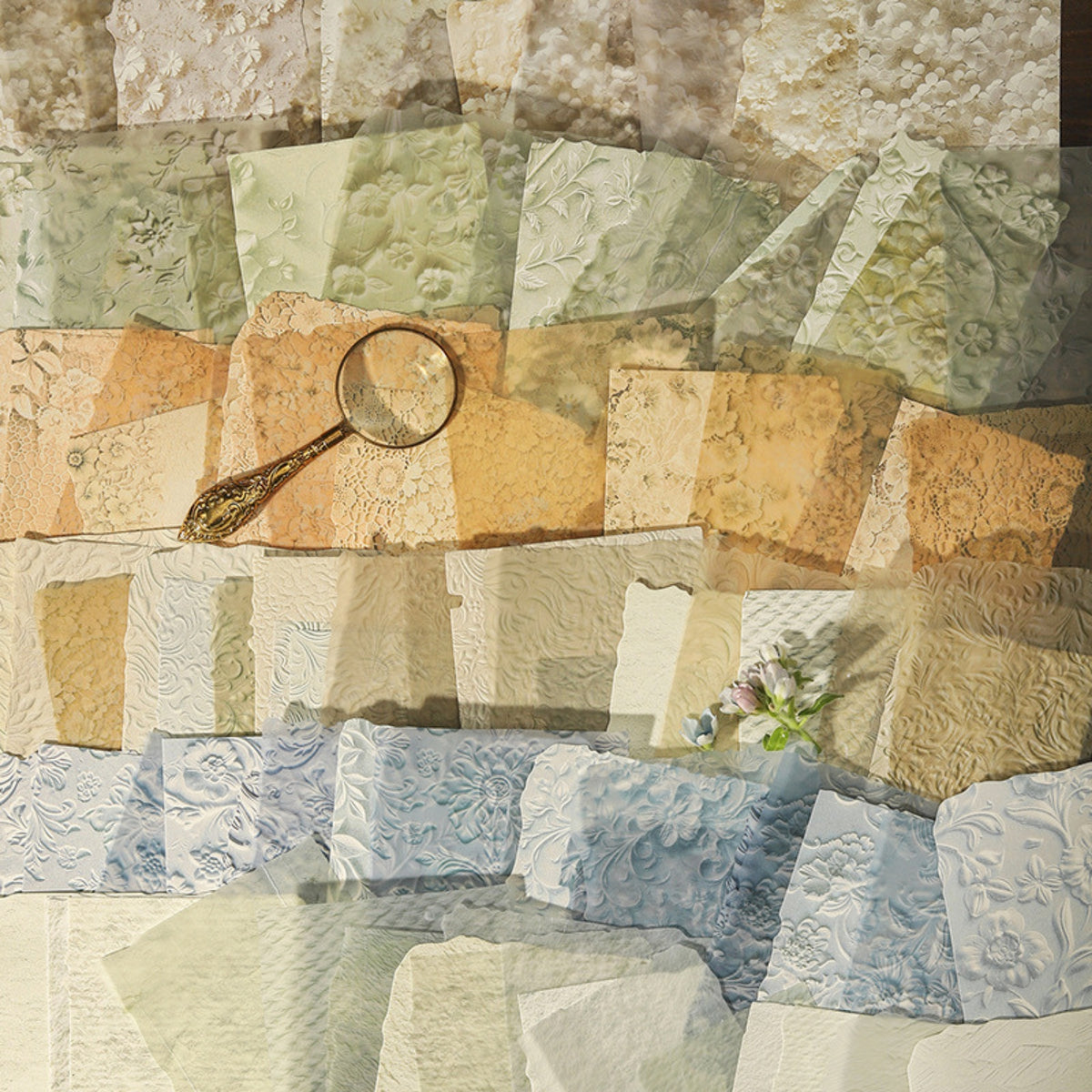Handmade Paper Room Series Dual Material Paper 9
