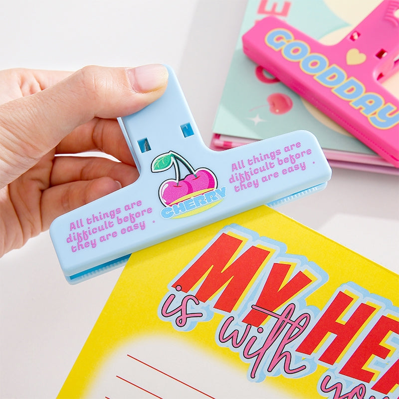 Macaron-Colored Bill Clips b2