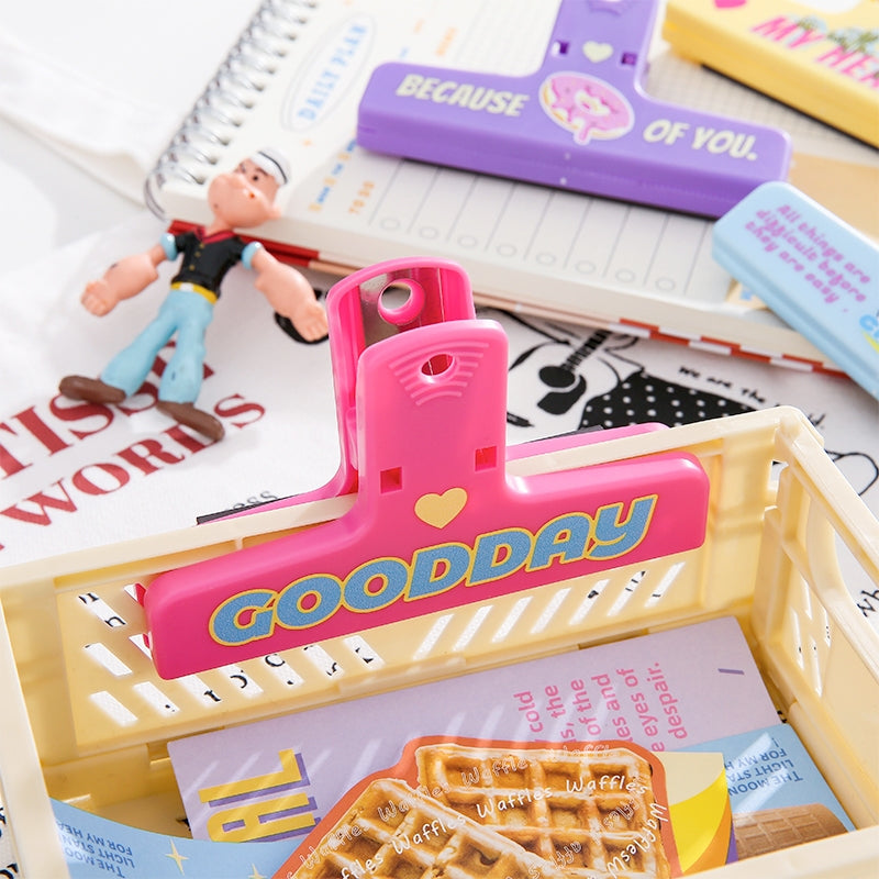 Macaron-Colored Bill Clips b5