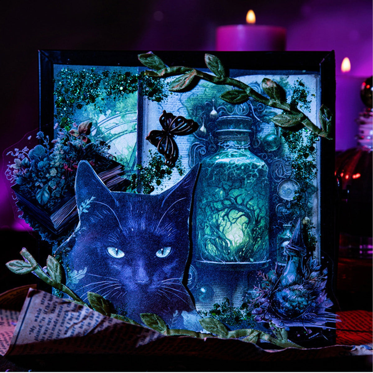 My Magic Potion Series Dark Magic Themed Material Paper 12