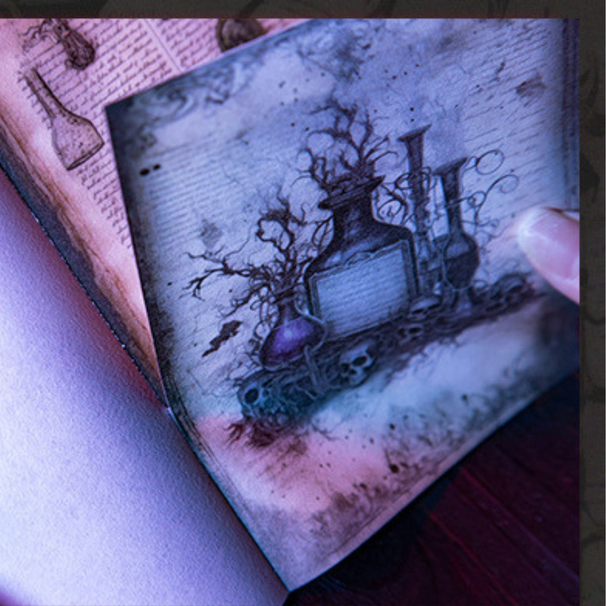 My Magic Potion Series Dark Magic Themed Material Paper 14