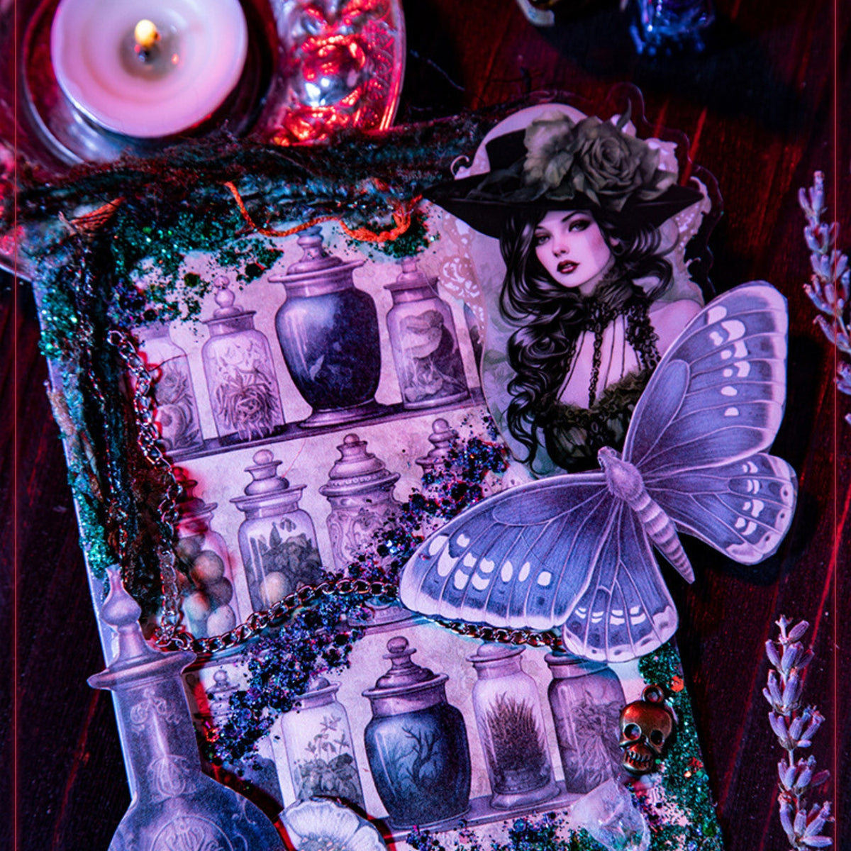 My Magic Potion Series Dark Magic Themed Material Paper 16