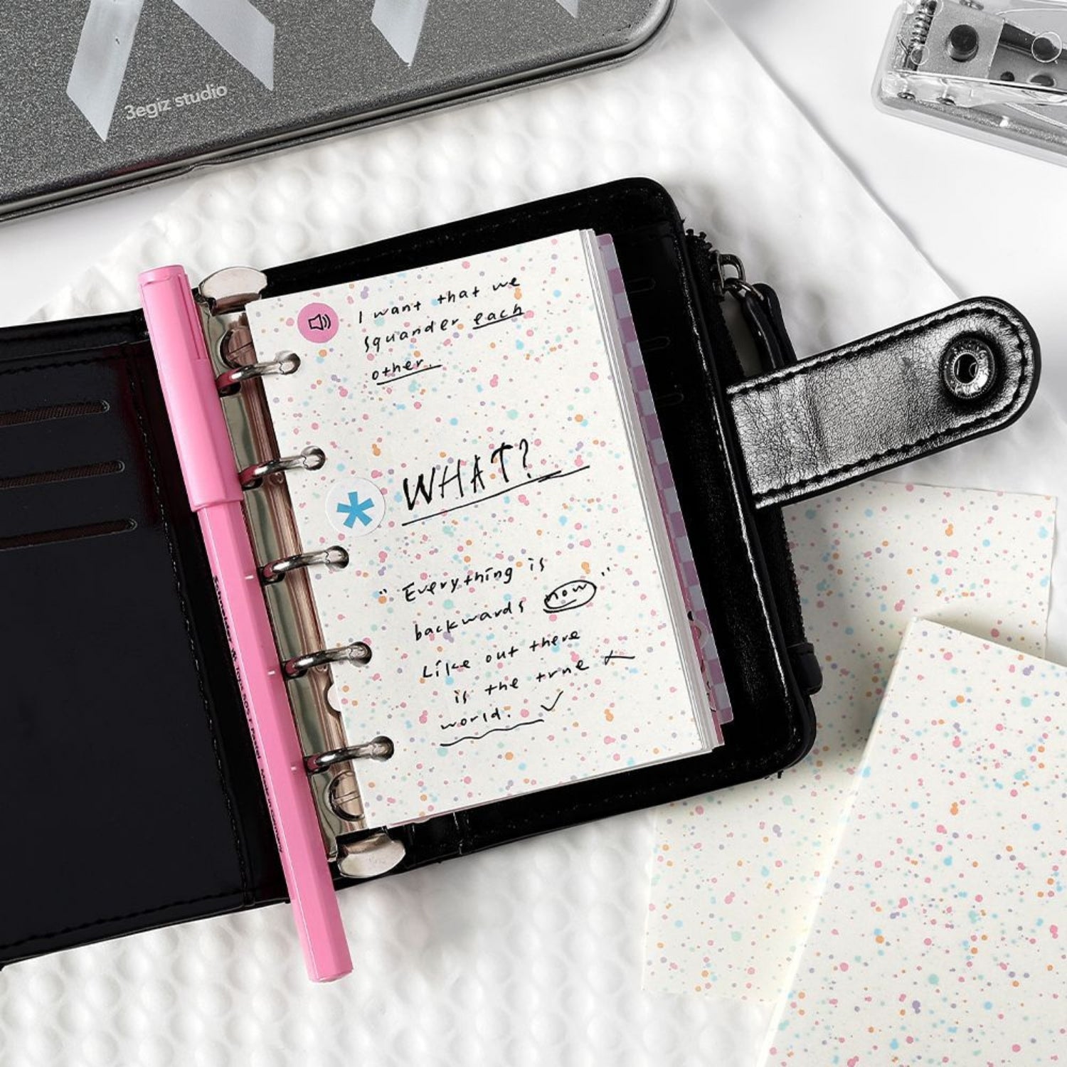 Rainbow Street Photography Series Small Fresh Message Notepad 4
