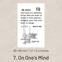 7. On One's Mind