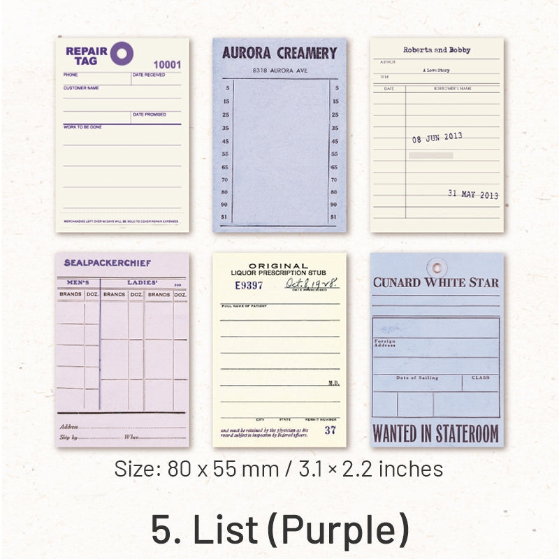 Single-Sided Journal Sticky Notes Paper Book sku-5