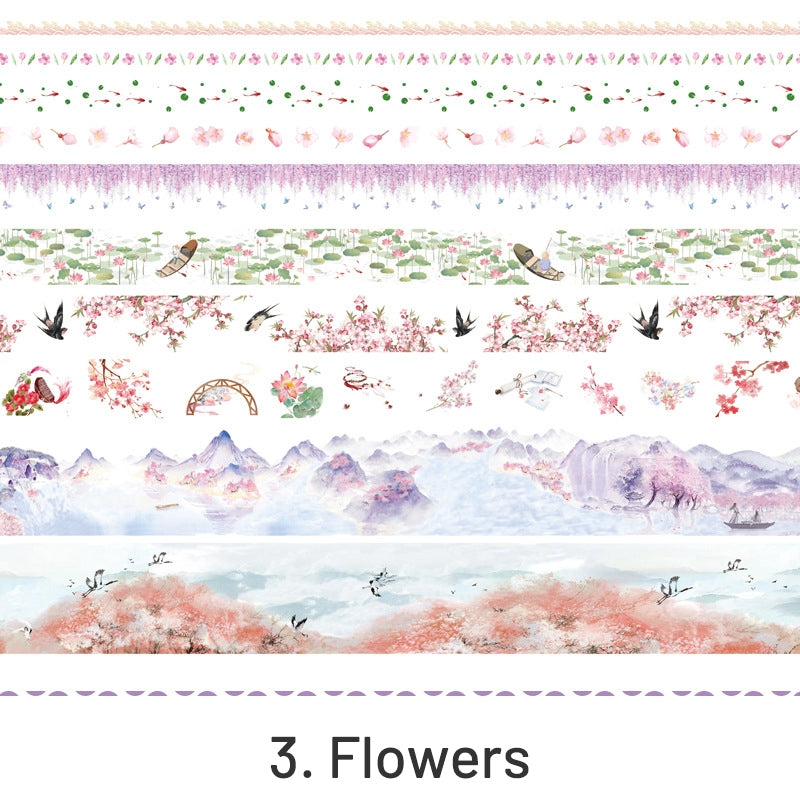 Star Sea Vintage Washi Tape Set SKU-3
