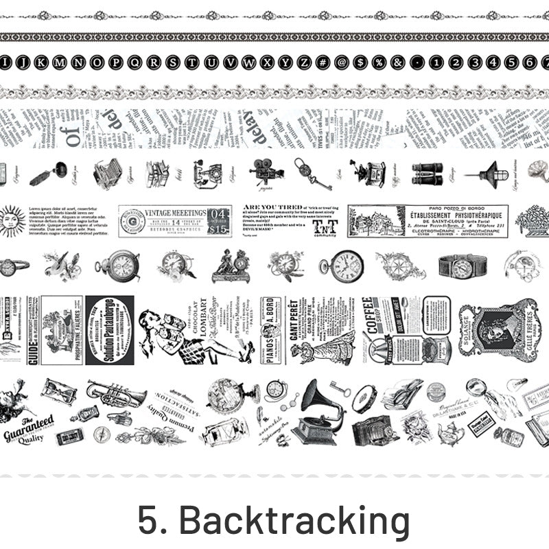 Star Sea Vintage Washi Tape Set SKU-5