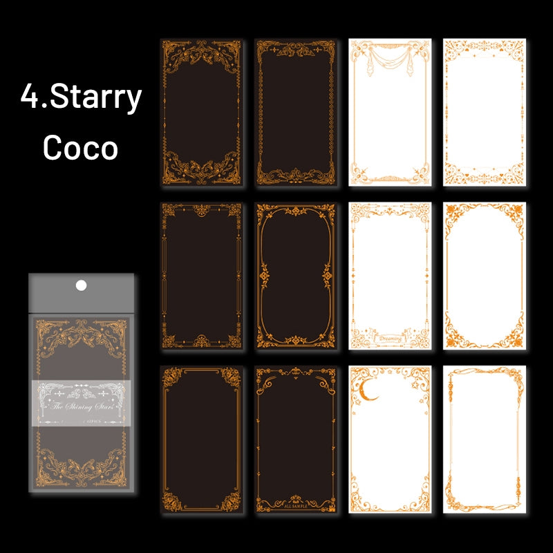 Starry Glow Foil-stamped Decorative Paper sku-4