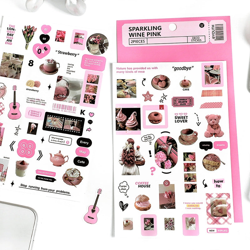 Travel Life Stickers - Food, Vacation b3