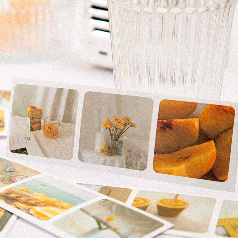 Travel Scenic and Everyday Life Photo Washi Sticker Book c2