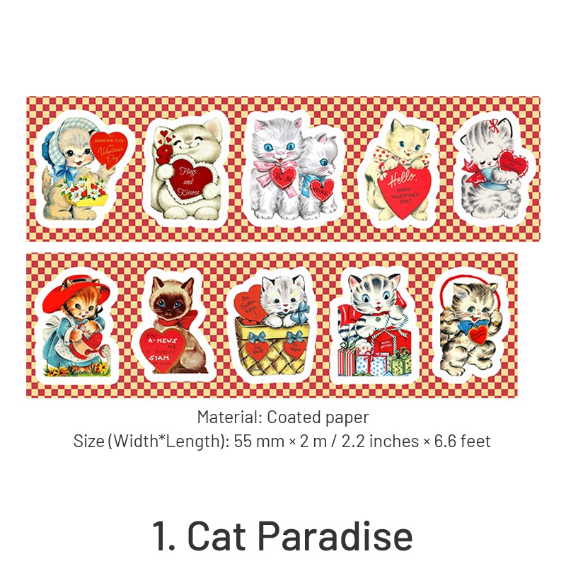 Vintage Animal Doll Theme Tape sku-1